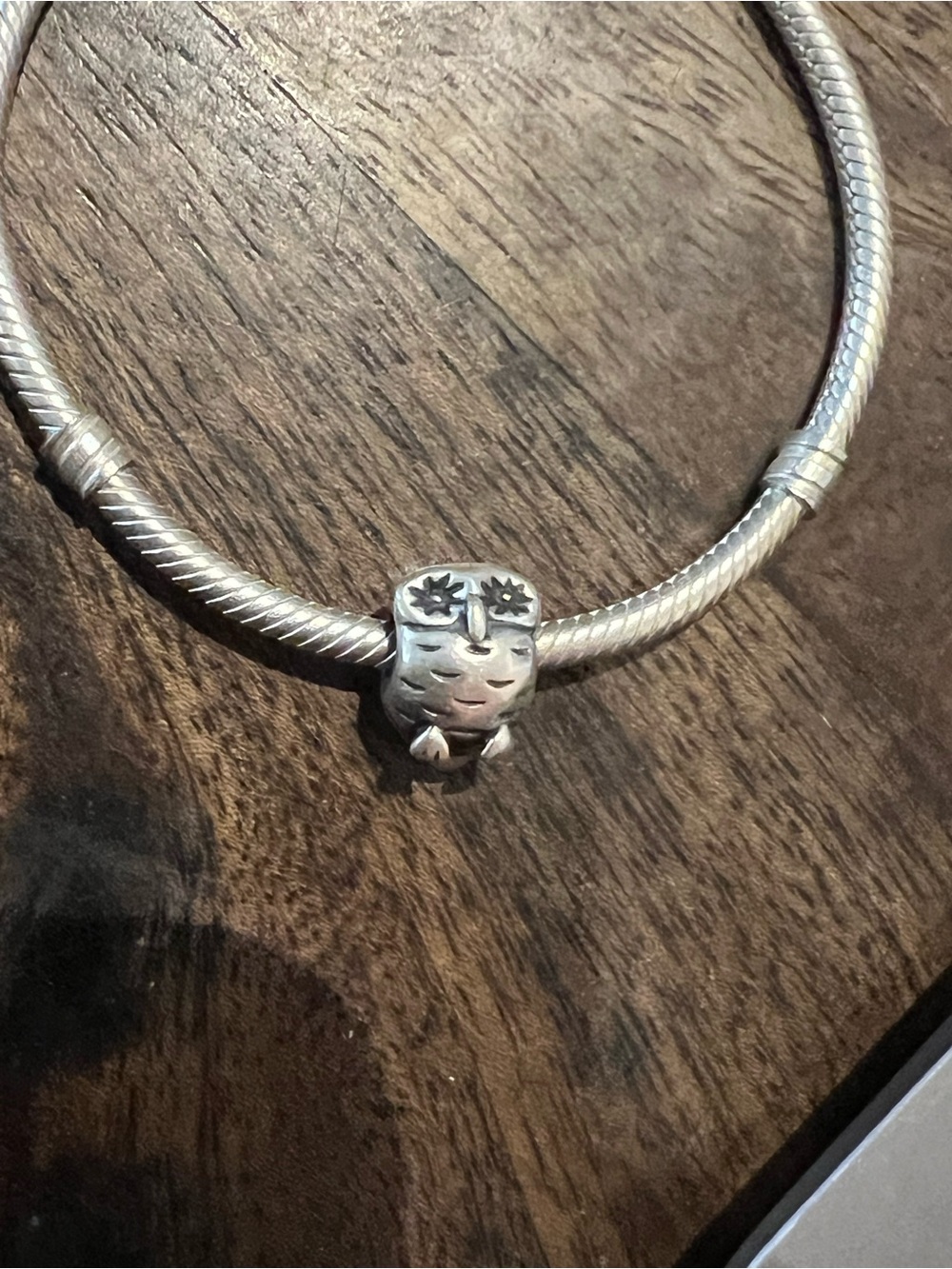 Pandora Silver Owl Charm